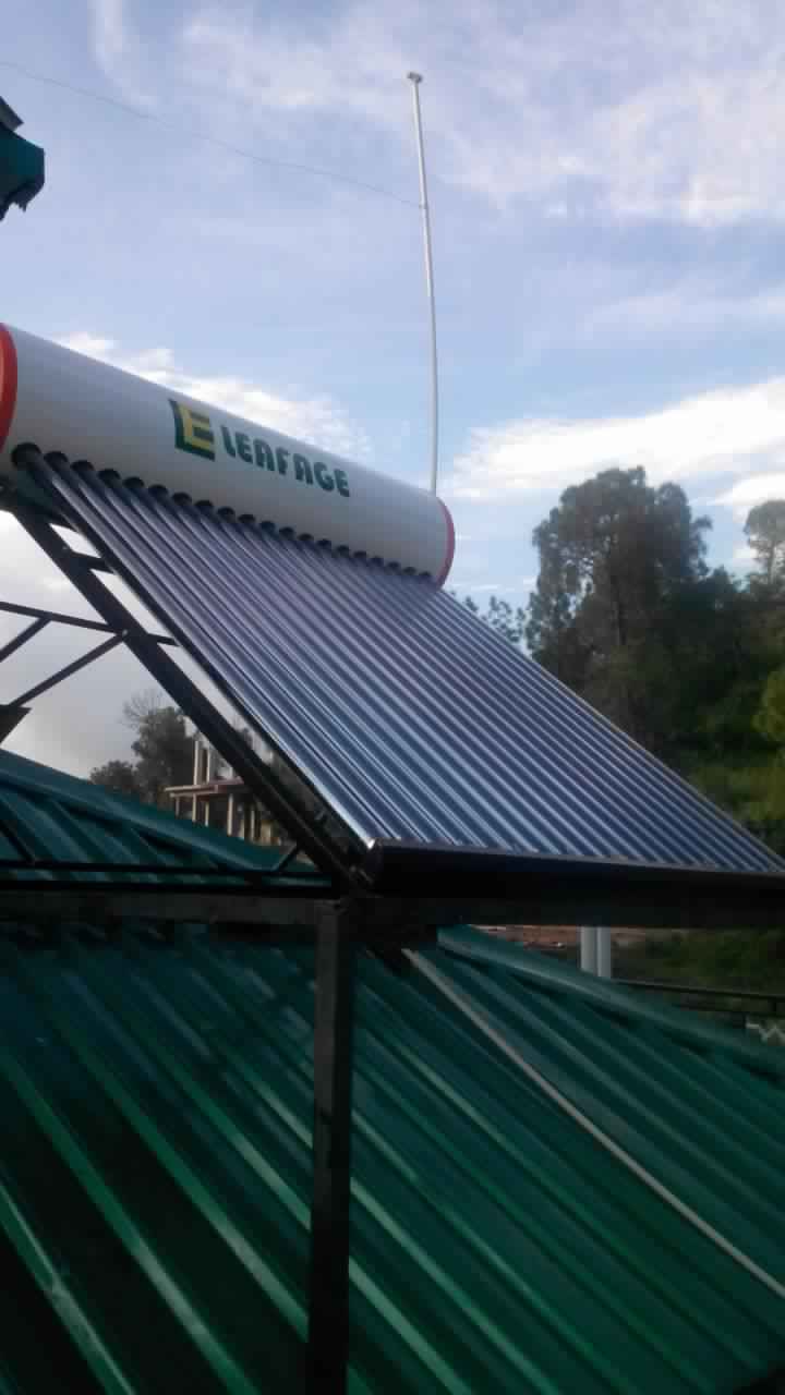 Solar Water Heater and Solar Power Plant:solar power plant for home